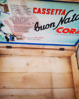 Cassetta Buon Natale Cora Vintage 