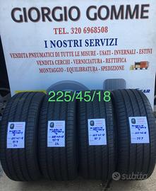 Gomme usate estive 225/45/18