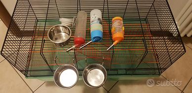 gabbia grande per roditori.