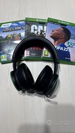 CUFFIE XBOX E GIOCHI