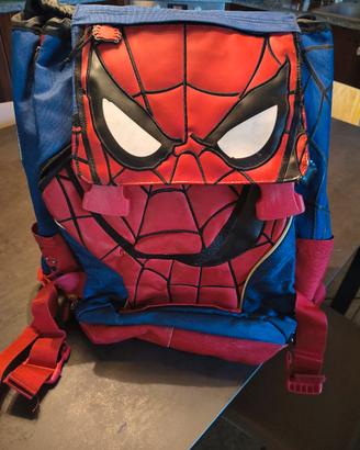 zaino scuola spiderman 