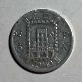 Buono filo-tranviario 20 cent STECAV Como 1944