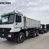 Mercedes 3341 ribaltabile con rimorchio 4 assi