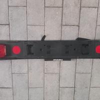 portatarga Thule con luci 