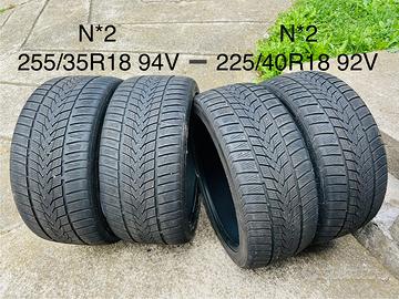 Pneumatici invernali doppia misura