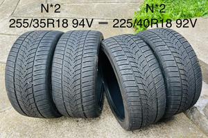 Pneumatici invernali doppia misura