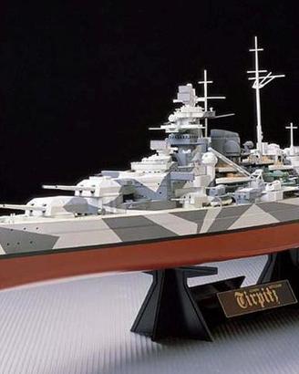 Nave tirpitz tamiya scala 1/350