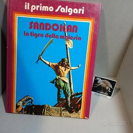 Libro Sandokan la Tigre della Malesia 1975 origina