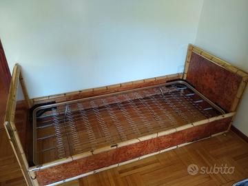 Letto singolo vintage - anni 70