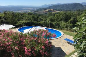 Tra Umbria e Toscana rustico panoramico