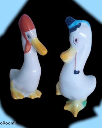 Smoking ducks by Herend Hungary