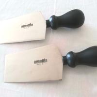 SET 2 Coltelli spatola da formaggio cucina Ausonia