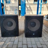 Subwoofer attivo con moduli rcf 8003-as 