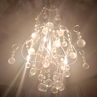 LAMPADARIO IN CRISTALLO 