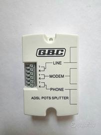 Splitter ADSL Professionale GBC  Cod. 67.8020.30