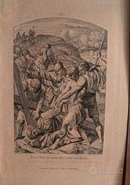 14 stampe delle stazioni della Via Crucis
