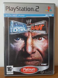 SmackDown VS Raw PS2 PlayStation 2 Completo PAL IT