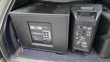 subwoofer preamplificatore 1200w