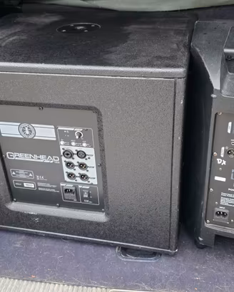 subwoofer preamplificatore 1200w