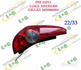 Fanale Posteriore Sinistro Opel Agila 2008-2010