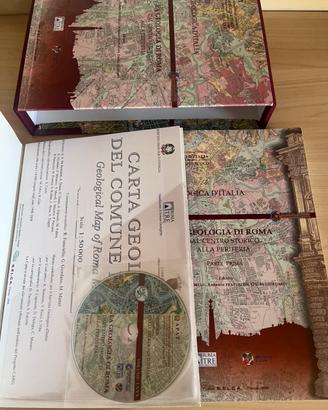 La Geologia di Roma (APAT, Vol. LXXX + mappe + CD)