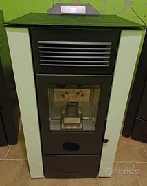 stufa a pellet 15 kw canalizzata 