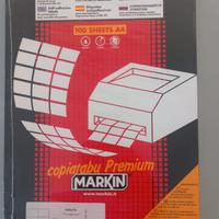 Etichette autoadesive bianche - Markin