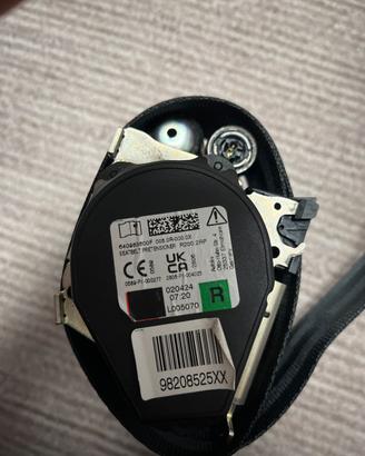 Cintura di sicurezza esplosa opel corsa F