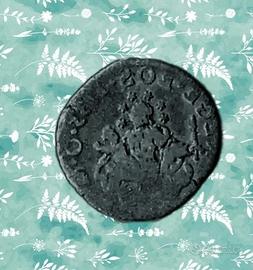 Moneta antica 1735 rara in ARGENTO