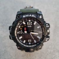 Orologio Uomo Smael 1545 - v.Militare Chrono Shock