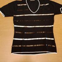 Maglietta donna elegante nera