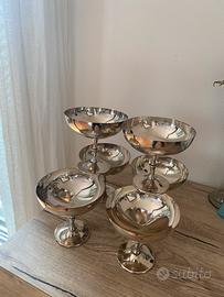 Coppe champagne/dessert/gelato vintage