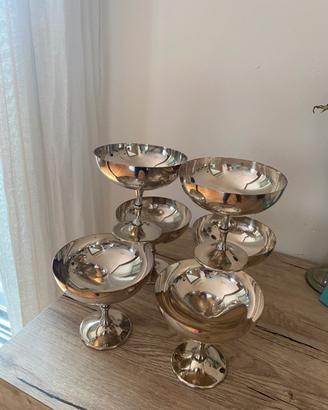 Coppe champagne/dessert/gelato vintage
