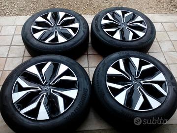 CERCHI E GOMME 17 ORIGINALI NISSAN COD:2061