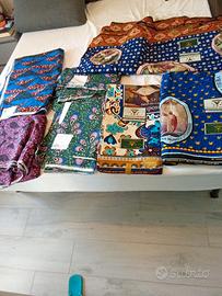 Stock tessuti africani wax cotone 25 kg