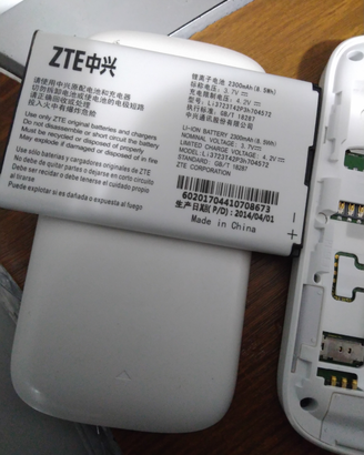 Modem wifi. Zte 4g aggiornabile