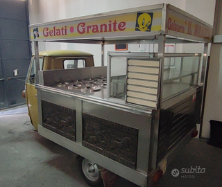 Piaggio ape 601 gelateria