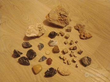 lotto minerali naturali da collezione 