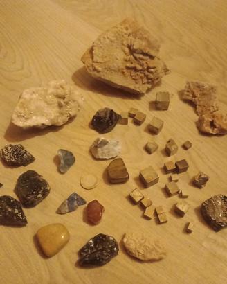 lotto minerali naturali da collezione 