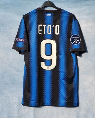 Maglia Inter 2010/11 Eto’o 9 S originale triplete