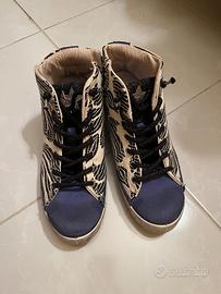 Scarpe 2 Star Sneakers donna con rialzo interno