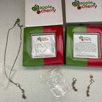 Orecchini e collana apple e cherry
