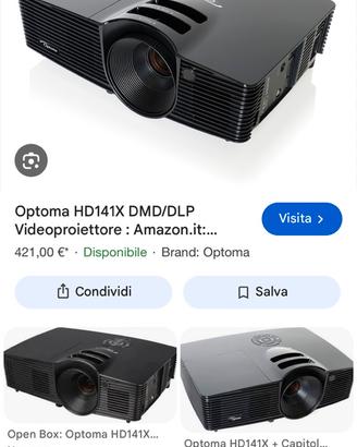 Proiettore optoma hd 141x