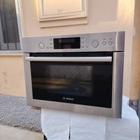 Forno Bosch combinato HBC86D750 funzionante