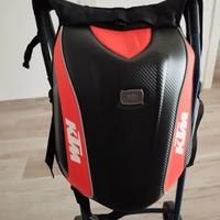 Zaino moto KTM carbon look