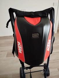 Zaino moto KTM carbon look