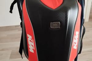 Zaino moto KTM carbon look