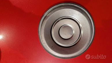 5 rosoni acciaio ø cm 12 