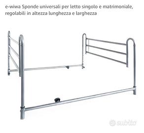 Sponde regolabili letto sìngolo e matrimoniale