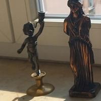 lotto 2 antichi portaorologi XIX secolo